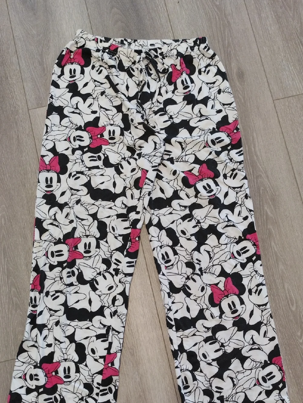 Minnie Mouse Black & Pink Pajama Pants - Picture 1 of 14